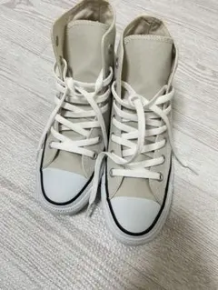 コンバース　オールスター　ハイカット　ライトグレイ