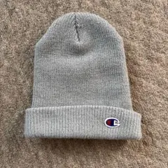 Champion ニット帽 グレー ビーニー