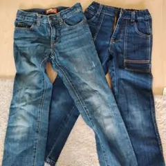 まとめ売り　キッズ　男の子　オールドネイビー デニム パンツ 120.135cmのサムネイル