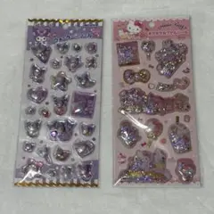 【新品】　クロミ　ウォーターインシール　ハローキティ　キラキラカプセルシール
