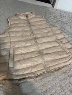 32° HEAT パッカブル ダウンベスト レディースXL ベージュ