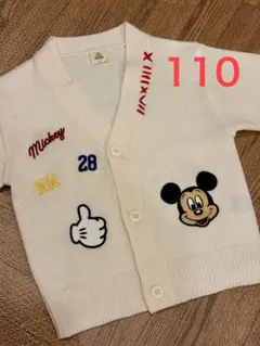 バースデイ マイリトルワンダー ミッキー カーディガン 110