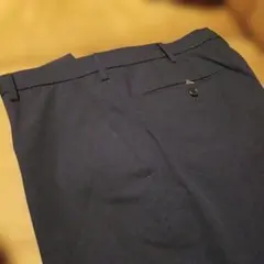 UNIQLO 感動パンツコットンライク ネイビー　W85 L73