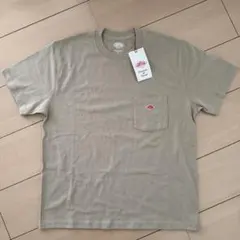 未使用　DANTON ポケットTシャツ ベージュ 36のサムネイル