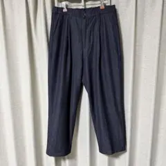 ジョンブル アウトラストワイドイージーパンツ JOHNBULL ネイビー 日本製のサムネイル