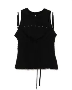 andmary Ami shirring logo tops - メルカリ