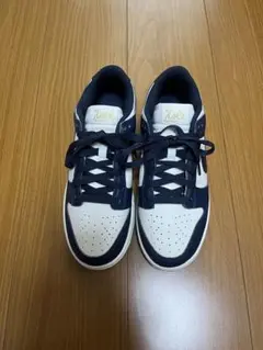 Nike ネイビー ホワイト スニーカー　ダンク　DUNK Low ウィメンズ