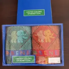 UNITED COLORS OF BENETTON ゲストタオル2枚セットのサムネイル