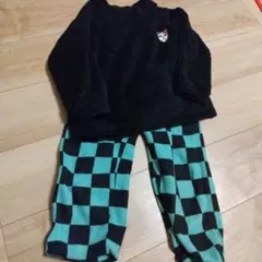 鬼滅の刃フリースパジャマセット