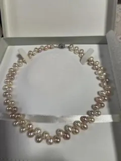 2298美品❣️ 淡水真珠 3.5-4mm テリすごく良い パールネックレス 