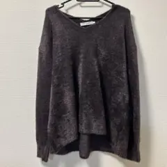 AMERICAN HOLIC Vネックシャギーニット