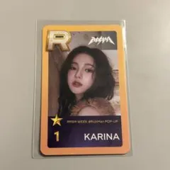 aespa KARINA RichMan POP-UP トレカ - メルカリ