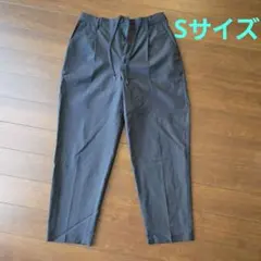 GUメンズアンクルパンツブラック