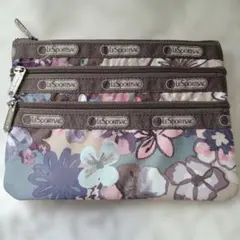 LeSportsac レスポートサック ポーチ 3ZIP
