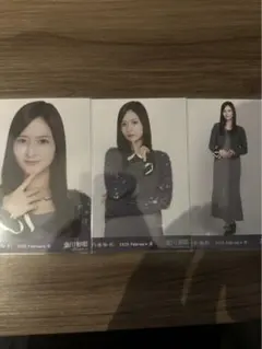 乃木坂46 生写真 金川紗耶 ファーニット+キャミワンピ　3種コンプ 美品！