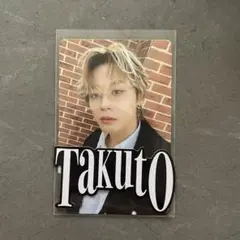 MAZZEL TAKUTO タクト フォトカードステッカーセット - メルカリ