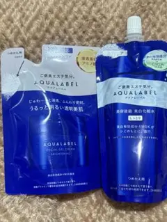 アクアレーベル　化粧水　オールインワンジェル　詰め替え　まとめ売りのサムネイル