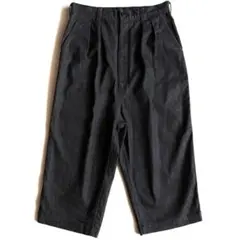 美品 コムデギャルソン オム スラックス パンツ ワイド ブラックデニム S