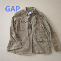 GAP ダメージ加工ミリタリージャケット　オーバーサイズ