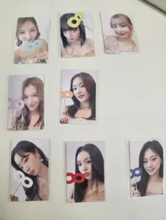 TWICE　ラントレ、トレカ