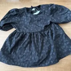 ペアマノン　ジャガード花柄チュニック 150