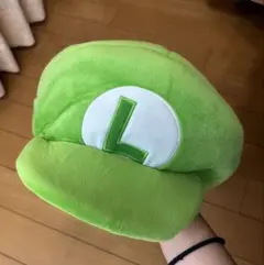 ルイージ 帽子 緑色 調整可能
