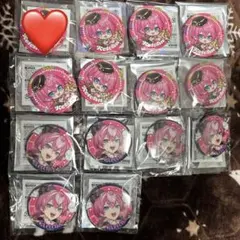 アンプタックカラーズ けちゃくん缶バ 13個