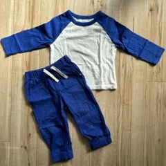 baby GAP ラグランセットアップ 80cm