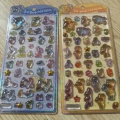 うるちゅるポップシール　くまのプーさん ドナルド　デイジー