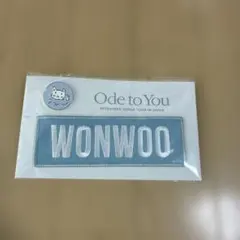 SEVENTEEN ウォヌ ode to you ワッペン バッジセット SEVENTEEN 公式グッズ WORLD TOUR Ode to You 