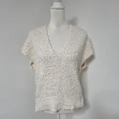 MIESROHE/ミースロエ フラッフィーニットベスト【F】フレンチスリーブのサムネイル