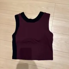 SUKALA M ノースリーブ クロップドトップ