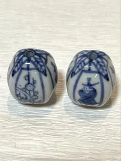 未使用保管✨京焼 清水焼 色十草手毬 箸置き 単品✨箸置 箸おき お正月