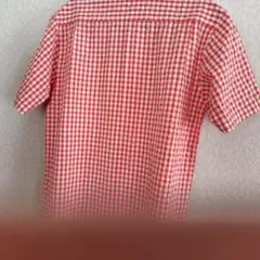 La collection 半袖シャツ ギンガムチェック 赤