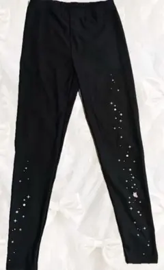 ランニング用レギンス M-L ブラック