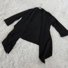 a.v.v standard アーヴェヴェ カーディガン ブラック 黒 L 40