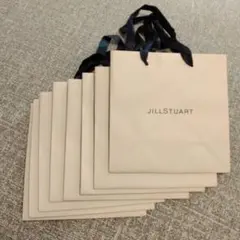 【JILL STUART 】ショップ袋 8枚セット ベージュ