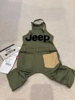Jeep オーバーオール　カーキSサイズのサムネイル