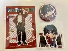 サカモトデイズ キャラ福くじ 南雲　特典　ステッカー　缶バッチ