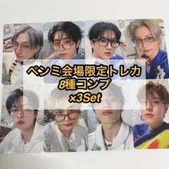 stray kids 韓国 ペンミ 会場限定 購入特典 トレカ 8種コンプ ×3 stray kids 韓国 ペンミ 会場限定 購入特典 トレカ 8種コンプ ×3