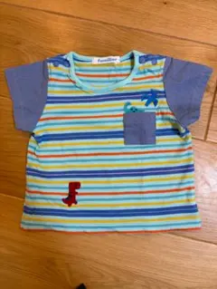 ⭐︎ファミリア新品未使用タグつき！ロケット恐竜Tシャツ　　130⭐︎ ⭐︎ファミリア新品未使用タグつき！ロケット恐竜Tシャツ 130