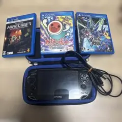 PS Vita 1000 本体 + ゲームソフト3本セット
