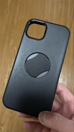 マグセーフ対応 ブラックソフトケース iPhone 15 plusのサムネイル