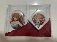 エヴァンゲリオン Prismlandカフェ限定 中国 アスカ　缶バッジセット