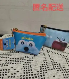 【新品・未使用品】パペットスンスン 三角ミニポーチ ２個セット