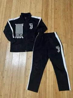 ユベントス　JUUENTUS キッズ　ジャージ上下　130センチ 黒色