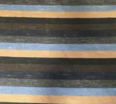 フランス製ウールカットソー素材ブルー系