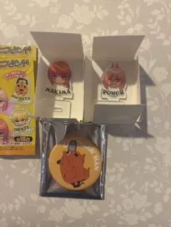 チェンソーマン まとめ売り【マキマ・パワー・ポチタ】アクリルスタンド　缶バッジ