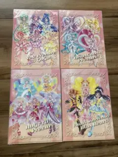 【未開封】全プリキュア展 クリアファイル4セット 8枚