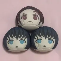 時透無一郎　竈門炭治郎　おまんじゅうにぎにぎマスコット